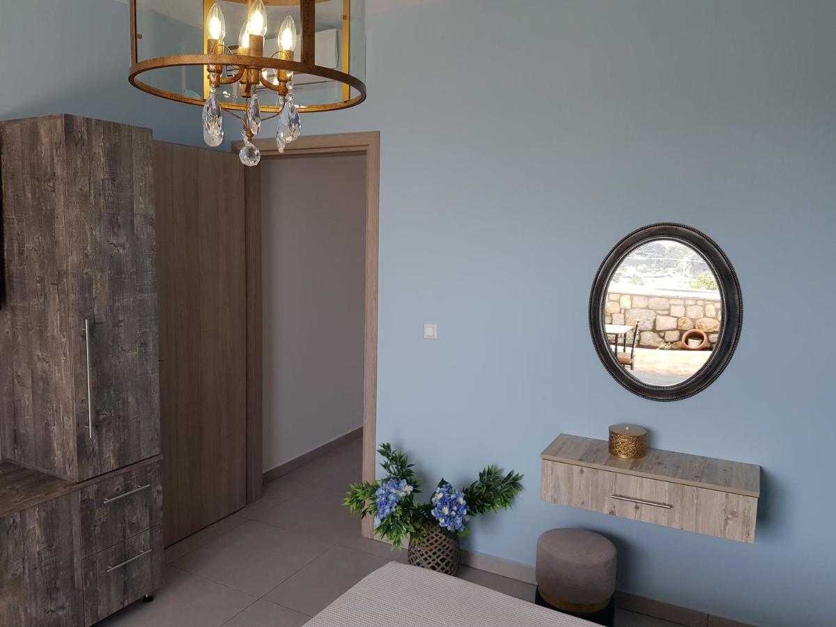 Galazia Thea Apartments Archangelos  Bagian luar foto