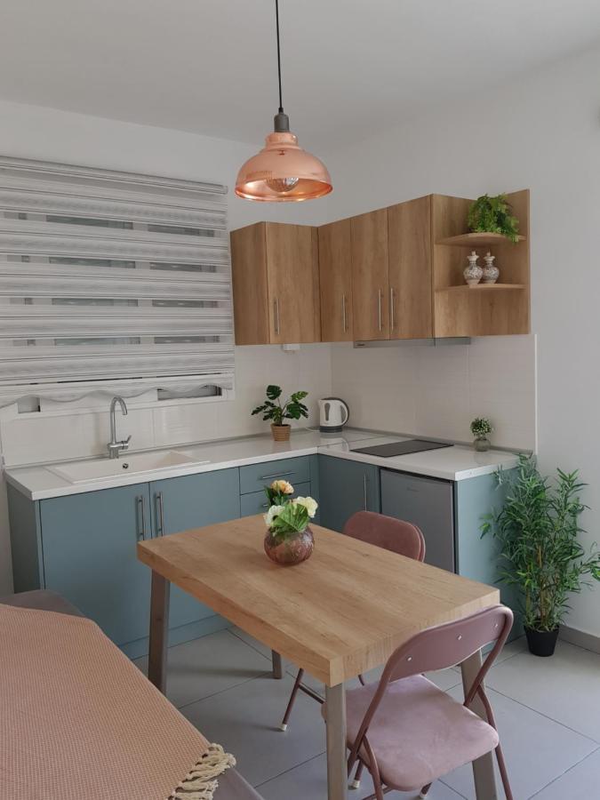 Galazia Thea Apartments Archangelos  Bagian luar foto