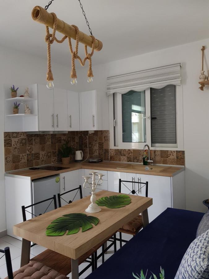 Galazia Thea Apartments Archangelos  Bagian luar foto