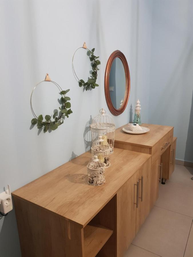 Galazia Thea Apartments Archangelos  Bagian luar foto