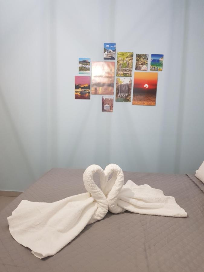 Galazia Thea Apartments Archangelos  Bagian luar foto